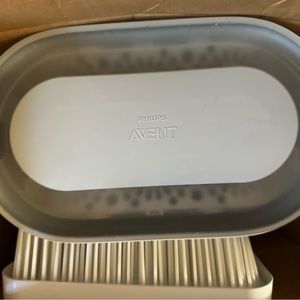 Phillips avent bottle steamer Bonus Boon Drying Rack Grass Countertop